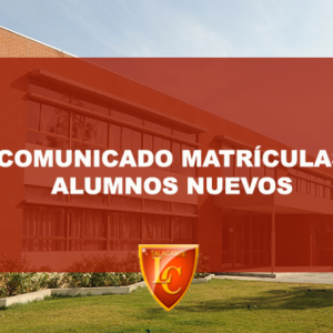 Circular Matrículas alumnos nuevos